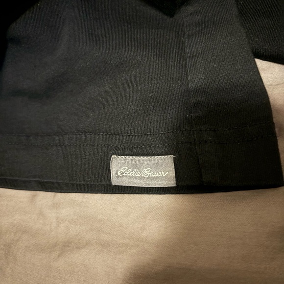 Eddie Bauer Men’s Legend Wash Classic Longsleeve 100% Cotton Tshirt Size L Tall - Picture 5 of 10